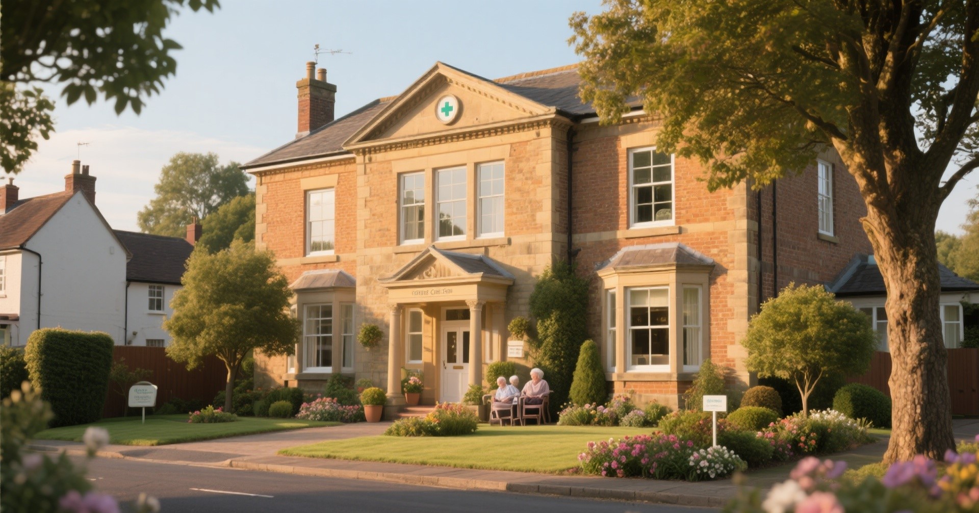 Beautiful home for elderly care